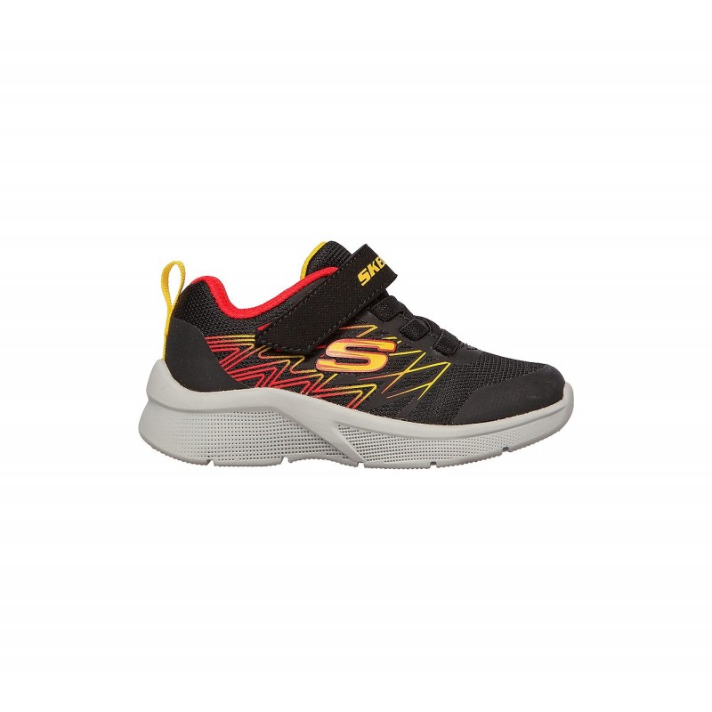 Skechers Kids' Microspec – Texlor Shoes - حذاء سكيتشرز ميكرو سبيس للأطفال لون أسود