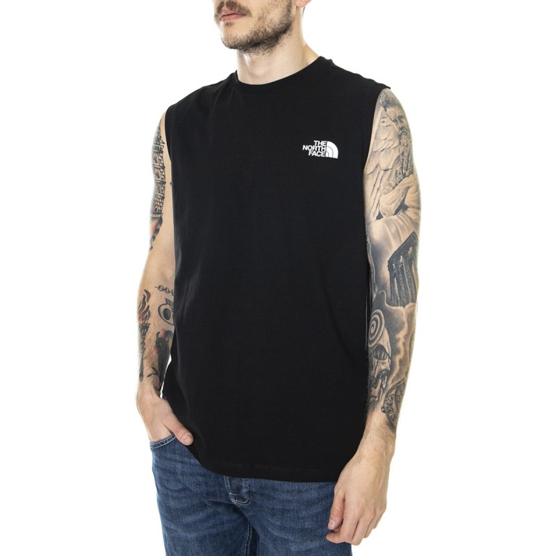 The North Face Men's Simple Dome Tank - بلوزة حفر ذا نورث فيس سيمبل دوم تانك للرجال لون أسود  