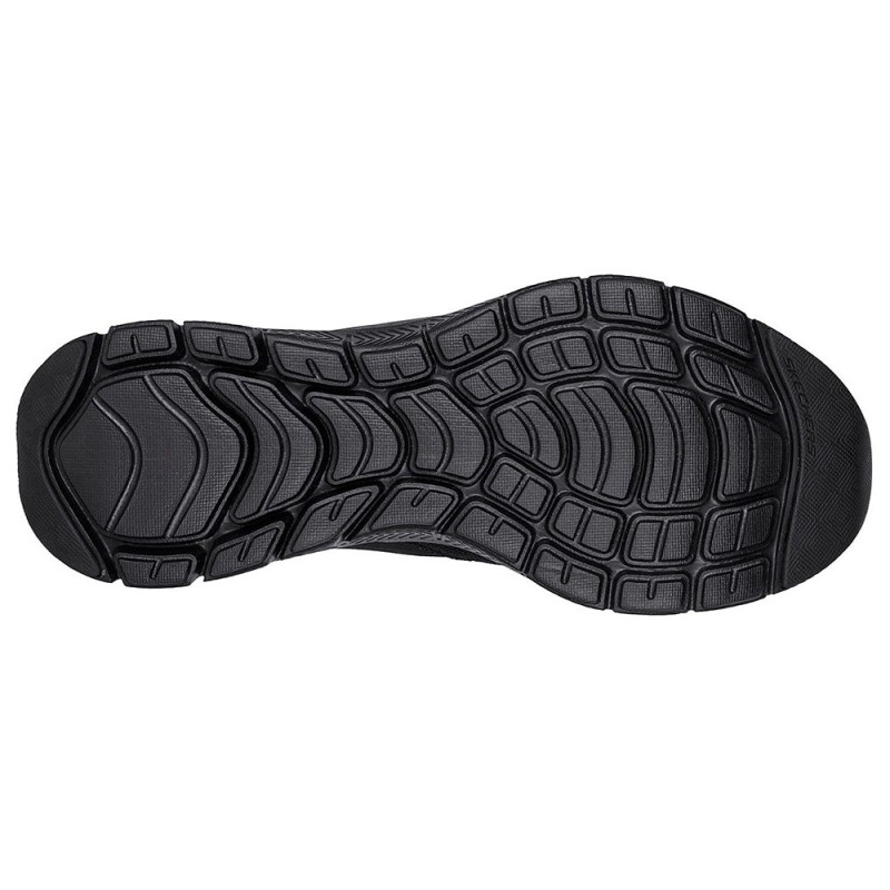 Skechers Men's Flex Advantage 4.0 - Katana Slide -شبشب سكيتشرز فليكس ادفانتيج 4.0 للرجال لون أسود