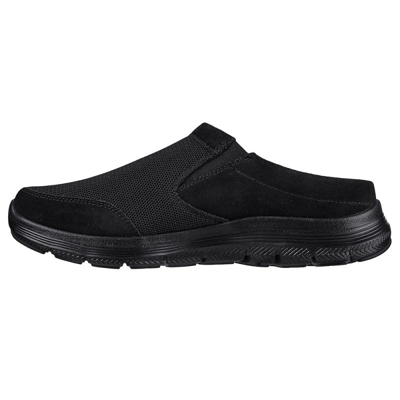 Skechers Men's Flex Advantage 4.0 - Katana Slide -شبشب سكيتشرز فليكس ادفانتيج 4.0 للرجال لون أسود