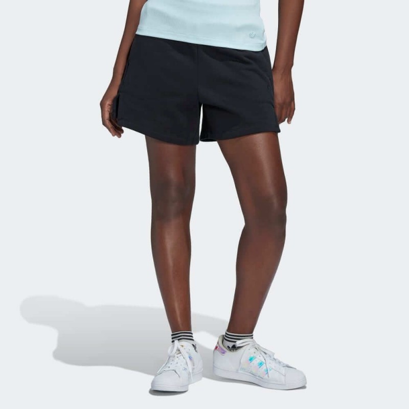 شورت اديداس ادي كلر كونتيمبو للنساء لون أسود -adidas Womens' Adicolor Contempo Shorts- Black