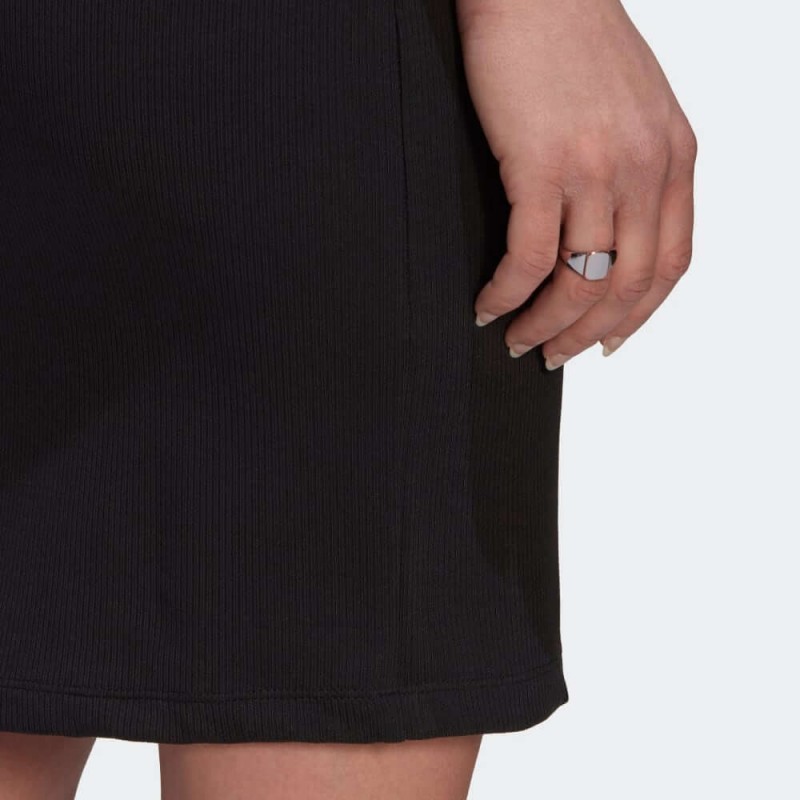فستان اديداس كونتيمبو للنساء لون أسود- adidas Womens' Adicolor Contempo Dress - Black