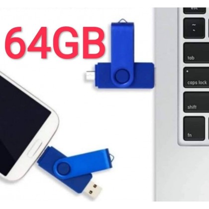 64GB USB FLASH and OTG  ( فلاش للهواتف والكمبيوتر )