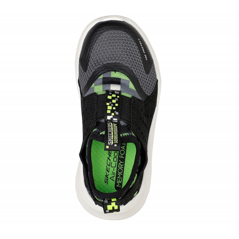 Skechers Kids' Mega-Craft: Ultra Flex 2.0 - Cubor Shoes  - حذاء سكيتشرز ميجا كرافت: الترا فليكس 2.0 للأطفال لون أسود 