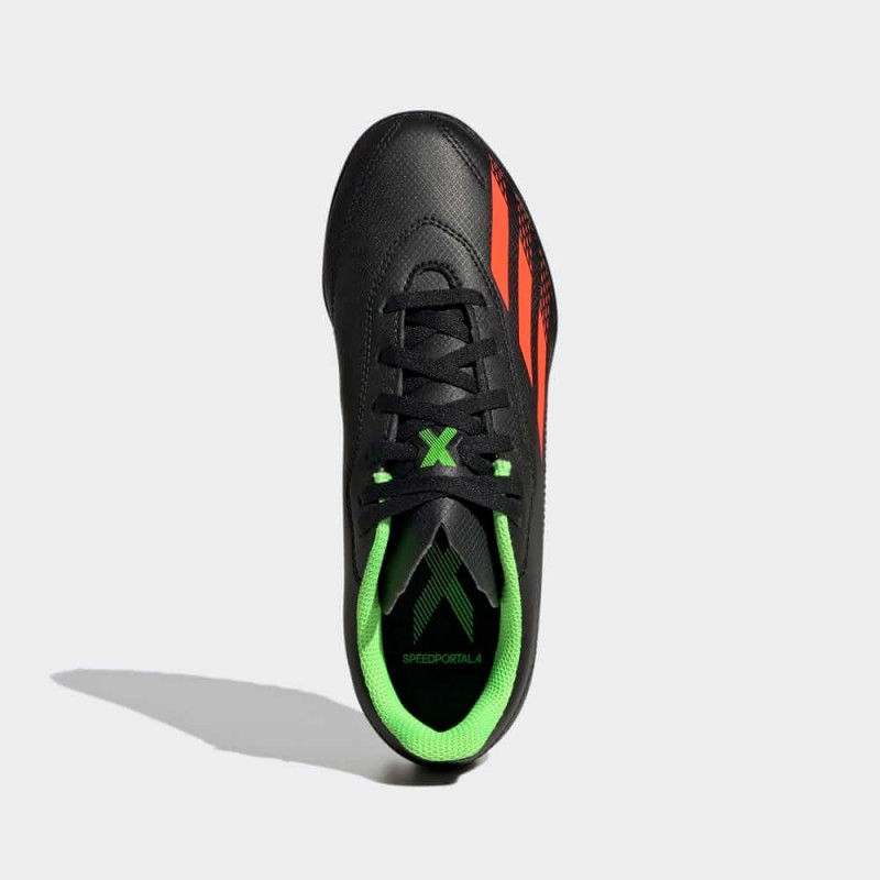 adidas X Speedportal.4 Turf Boots - Black