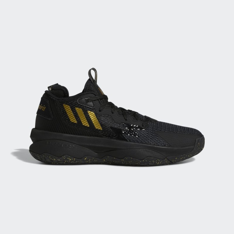 adidas Unisex Dame 8 Basketball Shoes - Black - حذاء اديداس دام 8 للجنسين لون أسود