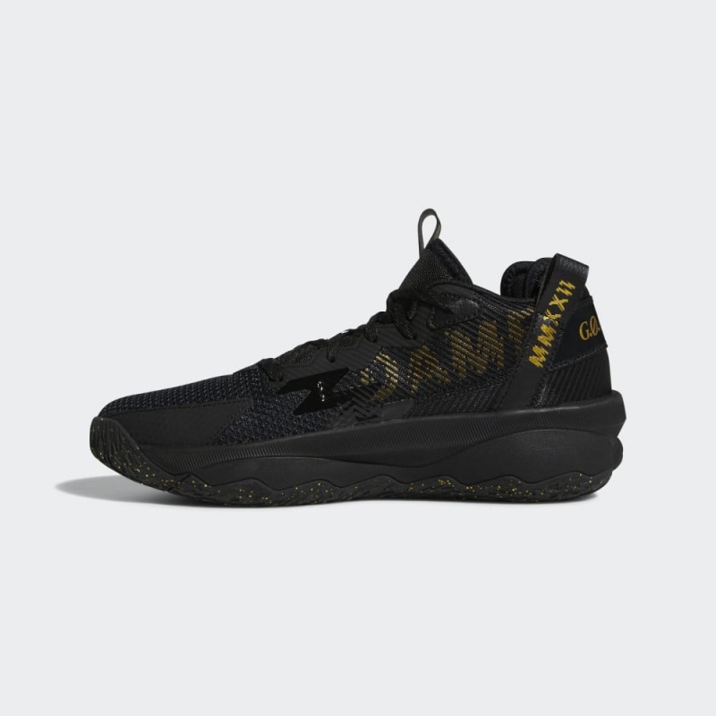 adidas Unisex Dame 8 Basketball Shoes - Black - حذاء اديداس دام 8 للجنسين لون أسود