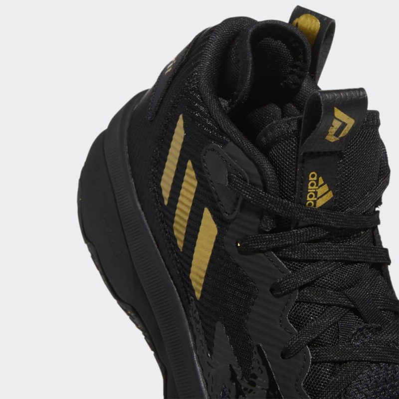 adidas Unisex Dame 8 Basketball Shoes - Black - حذاء اديداس دام 8 للجنسين لون أسود