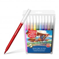 أقلام ريش 10 لون