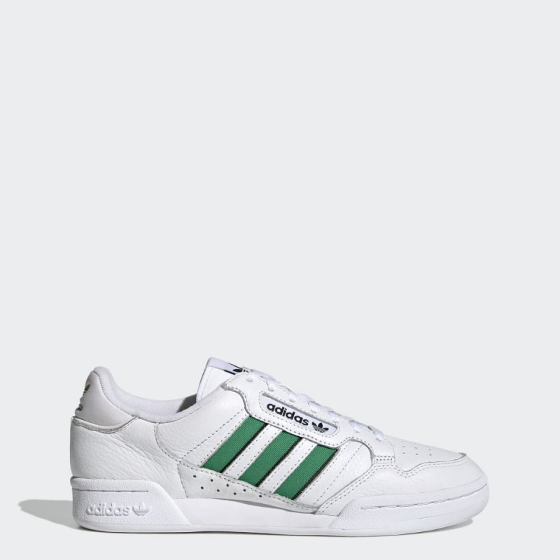 حذاء كونتيننتال 80 من اديداس للرجال حذاء رياضي لون أبيض adidas CONTINENTAL 80 STRIPES SHOES