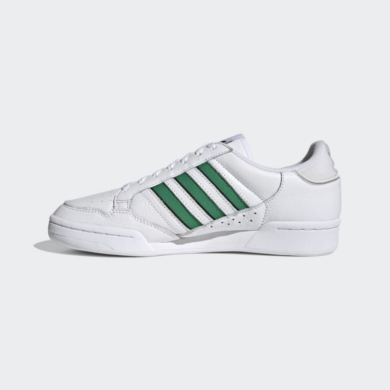 حذاء كونتيننتال 80 من اديداس للرجال حذاء رياضي لون أبيض adidas CONTINENTAL 80 STRIPES SHOES