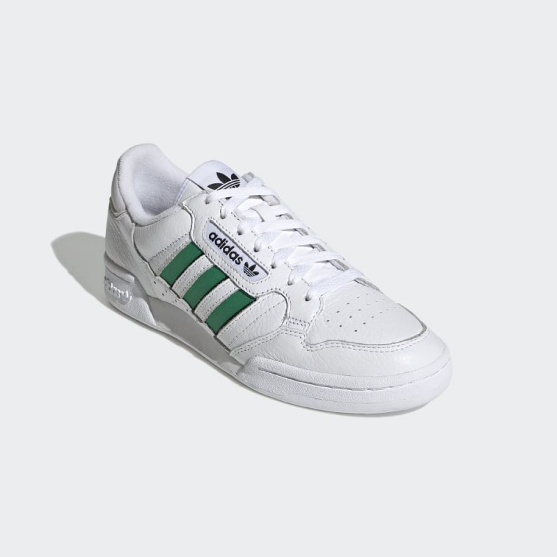 حذاء كونتيننتال 80 من اديداس للرجال حذاء رياضي لون أبيض adidas CONTINENTAL 80 STRIPES SHOES