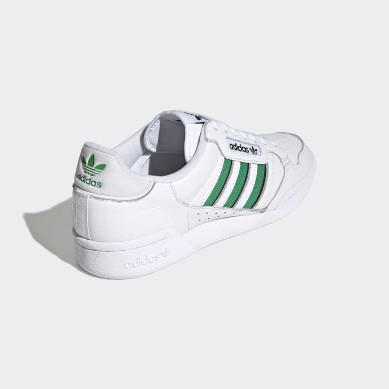 حذاء كونتيننتال 80 من اديداس للرجال حذاء رياضي لون أبيض adidas CONTINENTAL 80 STRIPES SHOES