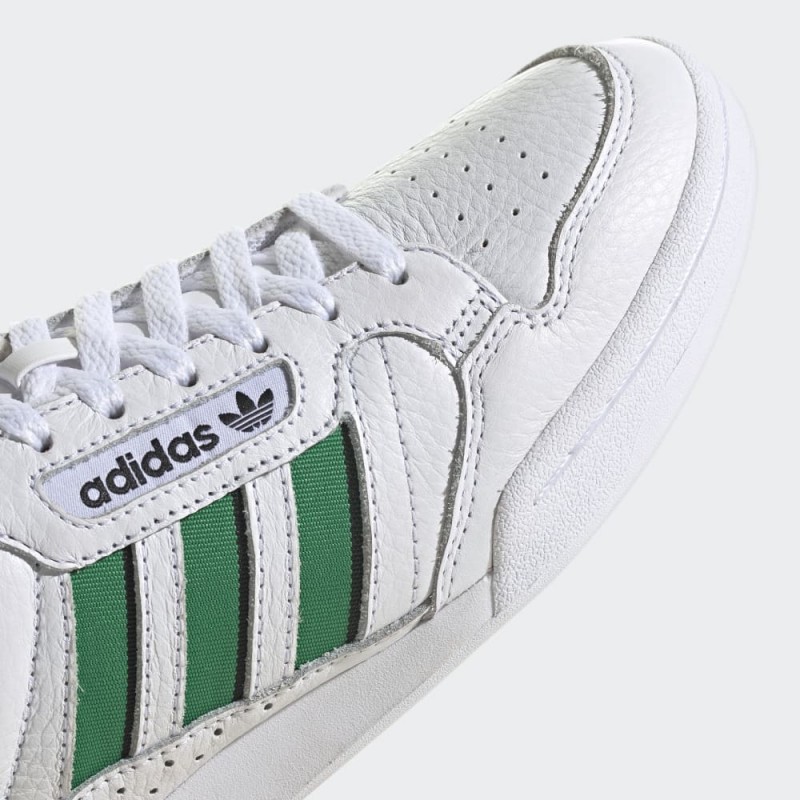 حذاء كونتيننتال 80 من اديداس للرجال حذاء رياضي لون أبيض adidas CONTINENTAL 80 STRIPES SHOES