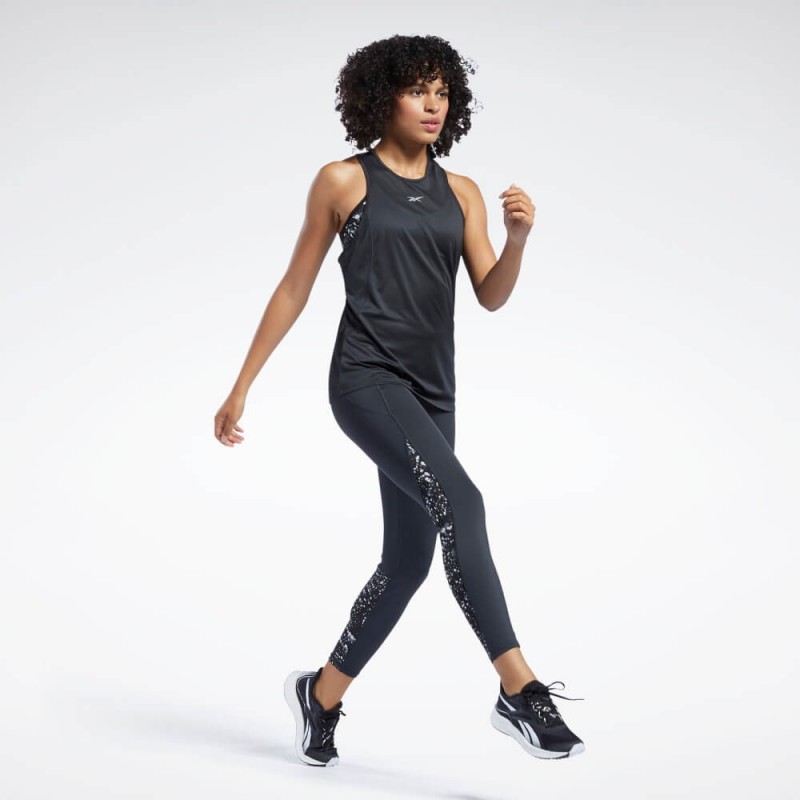 تيشيرت (حفر) ريبوك ورك اوت ريدي سبيد ويك تانك للنساء لون أسود - Reebok Women's Workout Ready Speedwick Tank Top- Black