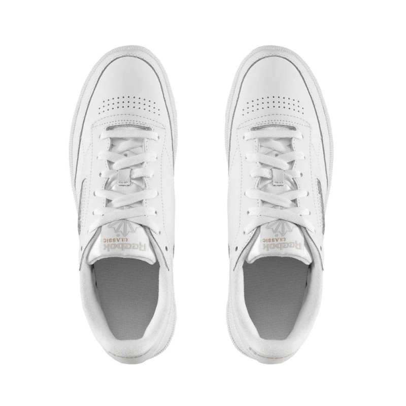 Reebok Womens' Club C 85 Shoes- حذاء ريبوك كلوب سي 85 للنساء لون أبيض