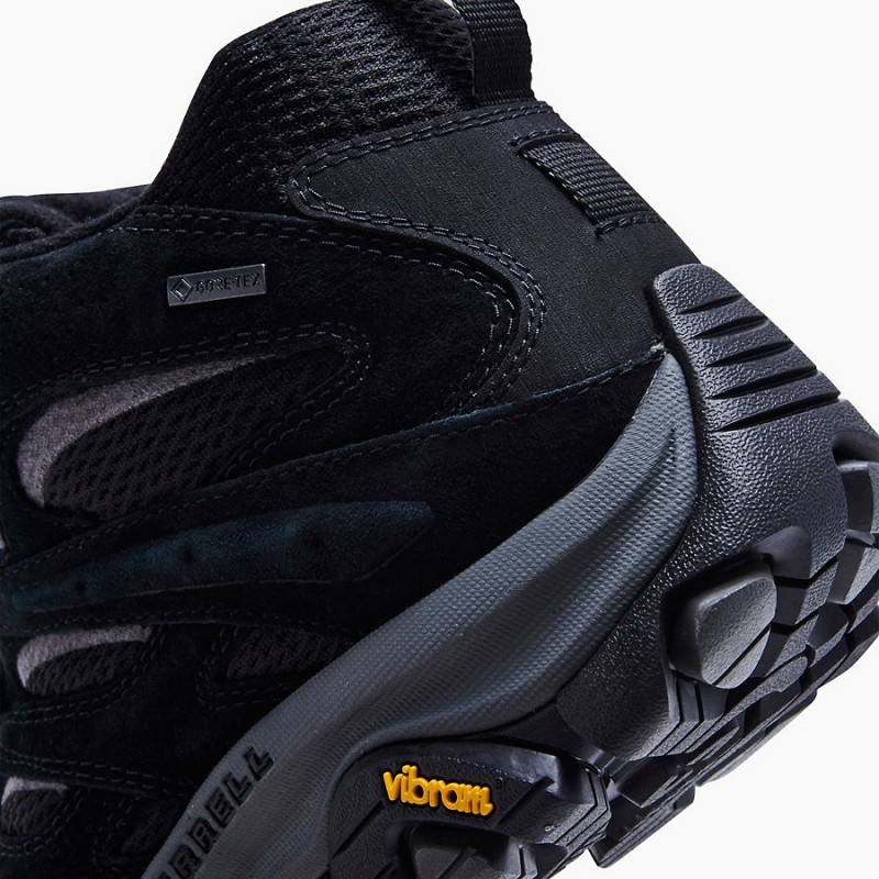 Merrell Men's Moab 3 Mid GORE-TEX Shoes - حذاء ميريل مواب 3 ميد للرجال لون أسود