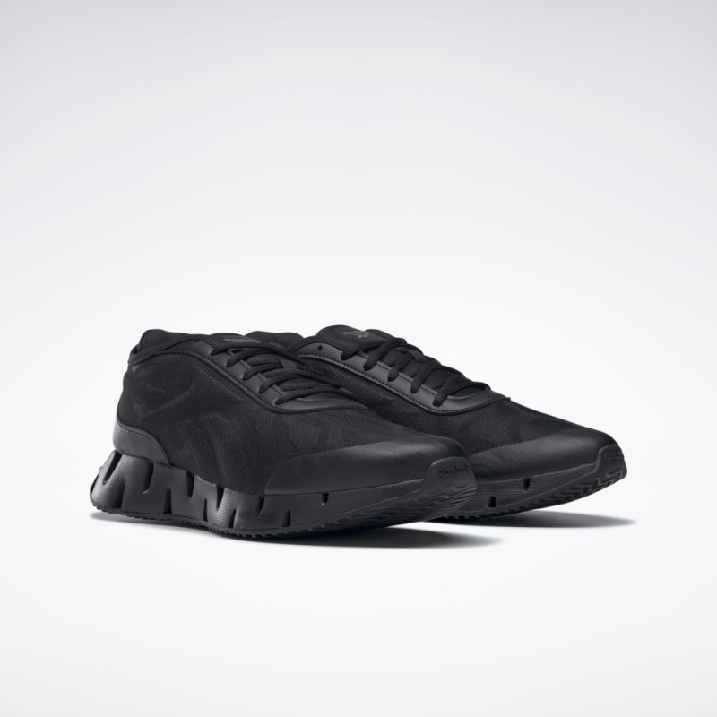 حذاء ريبوك زج دايناميكا 3 للرجال لون أسود - Reebok Men's Zig Dynamica 3 Shoes - Black