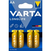 بطاريات فارتا لونغ لايف AA 4 Varta Batteries Longlife AA 4