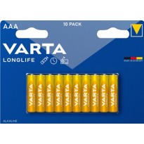 بطاريات فارتا لونغ لايف AAA 10 Varta Batteries Longlife AAA 10