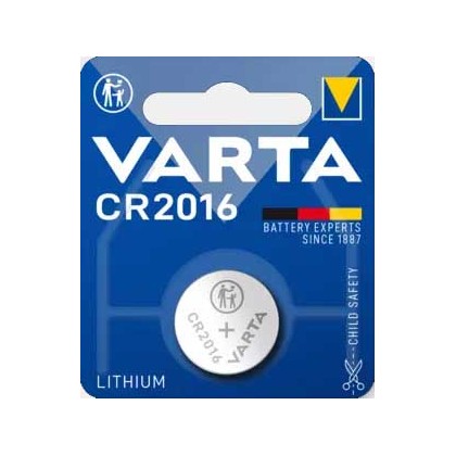 بطاريات فارتا ليثيوم CR 2016 Varta Lithium Batteries CR 2016