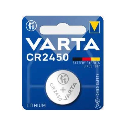 بطاريات فارتا ليثيوم CR 2450 Varta Lithium Batteries CR 2450
