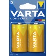 بطاريات فارتا لونغ لايف D 2 Varta Batteries Longlife D 2