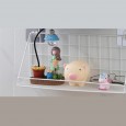 رف بهارات/ديكور لون أبيض