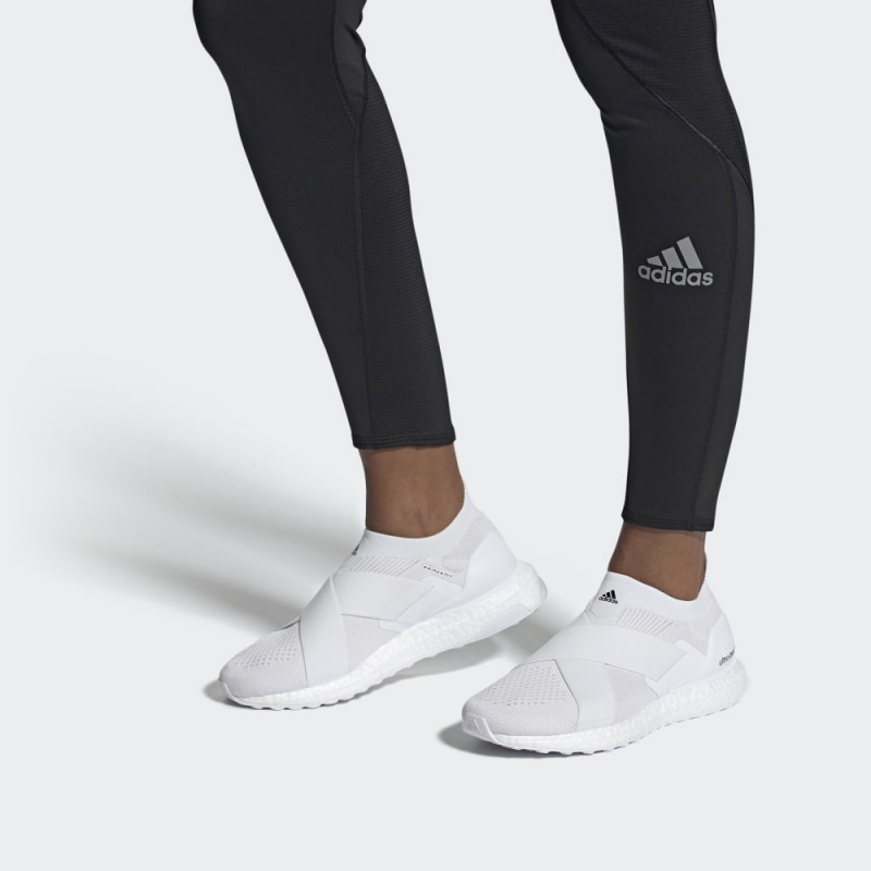 adidas Womens' Ultraboost Slip-On DNA Shoes - White- حذاء اديداس ألترا بوست سليب أون دي ان ايه للنساء لون أبيض