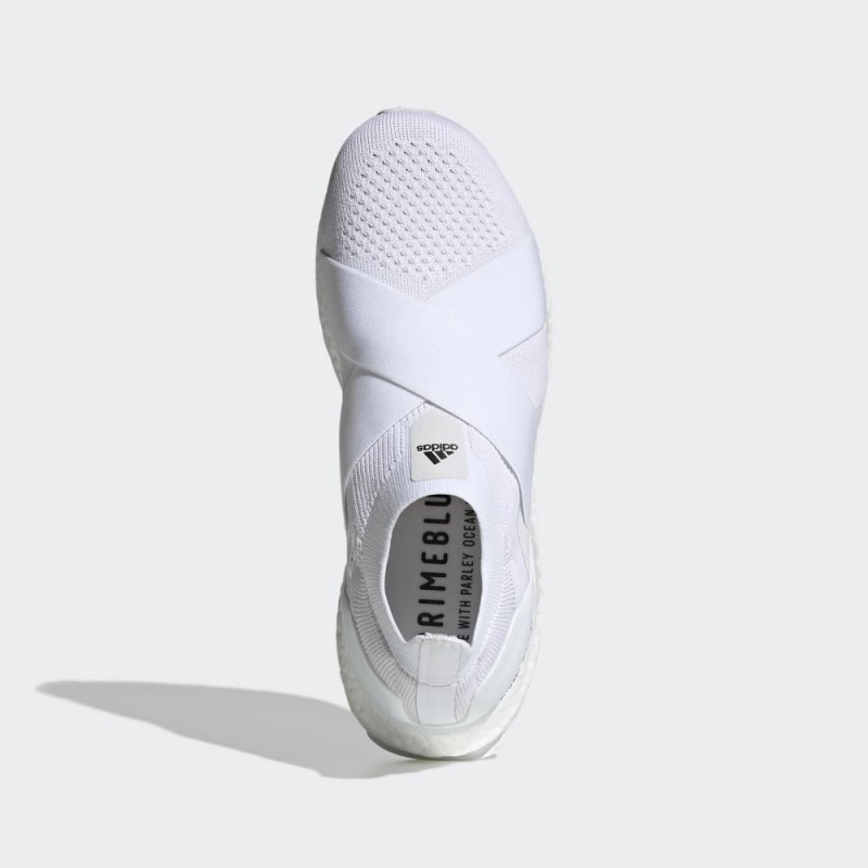 adidas Womens' Ultraboost Slip-On DNA Shoes - White- حذاء اديداس ألترا بوست سليب أون دي ان ايه للنساء لون أبيض