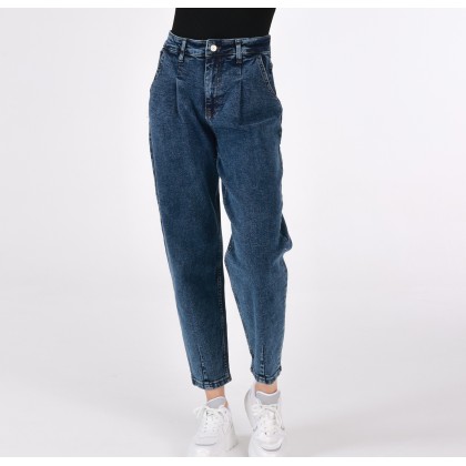 بنطلون جينز بوي فريند غامق