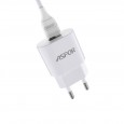 Aspor 2.1A Adapter + Type-C USB Cable تايب سي
