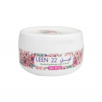Beauty Code Leen 22 Moisturizing Softening Cream For Face & Body & Hands لين 22 كريم مرطب ومنعم للبشرة مع زبدية الشيا 200 مل