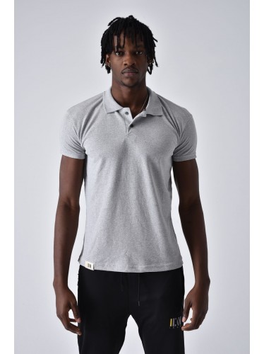 ICAN POLO T-SHIRT بلوزة بولو تيشيرت شبابي لون سكني