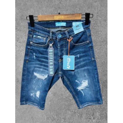 شورت جينز شبابي منBUFFER DENIM