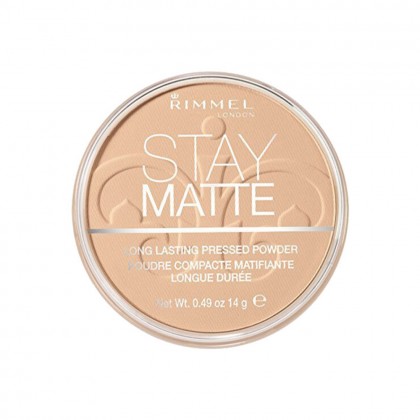 Rimmel London Stay Matte Pressed Powder 004 Transparent