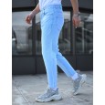 بنطلون جينز شبابي بوي فرند من DENIM BRO