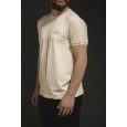 T-SHIRT تيشيرت شبابي لون بيج