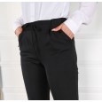 بنطلون ستاتي رسمي لون أسود من Sami Boutique