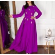 بجامة صيفية ستاتية لون بنفسجي من Sami Boutique