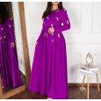 بجامة صيفية ستاتية لون بنفسجي من Sami Boutique