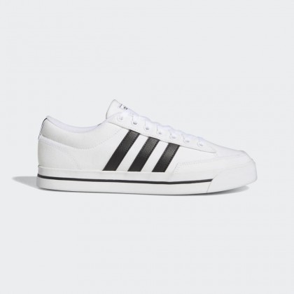 adidas RETROVULC CANVAS SKATEBOARDING SHOES حذاء سبورت للشباب لون أبيض