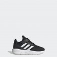 adidas NEBZED ELASTIC LACE TOP STRAP SHOES حذاء للاطفال لون اسود