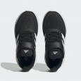 adidas NEBZED ELASTIC LACE TOP STRAP SHOES حذاء للاطفال لون اسود