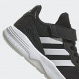 adidas NEBZED ELASTIC LACE TOP STRAP SHOES حذاء للاطفال لون اسود