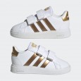 adidas GRAND COURT SUSTAINABLE LIFESTYLE SHOES حذاء للاطفال لون ابيض