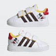 adidas X DISNEY GRAND COURT MICKEY HOOK-AND-LOOP SHOES حذاء للاطفال لون ابيض