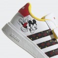 adidas X DISNEY GRAND COURT MICKEY HOOK-AND-LOOP SHOES حذاء للاطفال لون ابيض