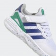 adidas NEBZED ELASTIC LACE TOP STRAP SHOES حذاء للاطفال لون ابيض