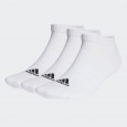 Adidas CUSHIONED LOW-CUT SOCKS 3 PAIRS جرابات للشباب لون ابيض